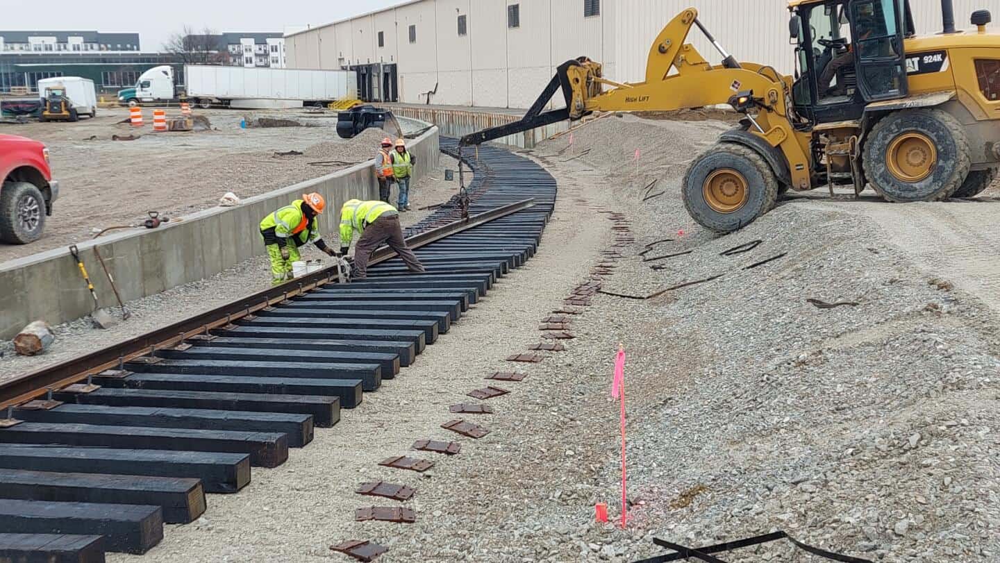 Harris and Ford Rail Siding